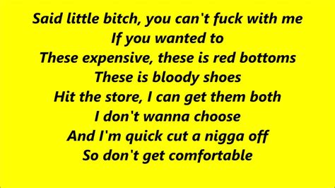 bodak yellow lyrics